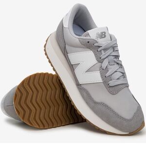 New Balance 237 Grey and White Womens US size 8